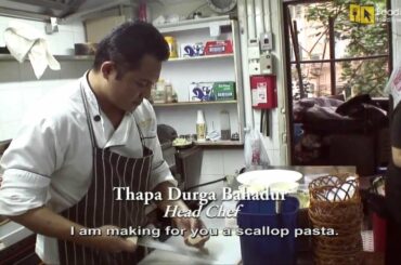 Linguine con Capesante@Italian Cuisine