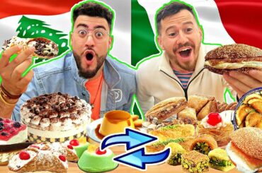 LEBANESE & ITALIAN SWAP DESSERTS FOOD