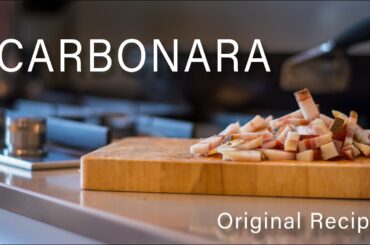 ITALIAN CARBONARA - Short Film in ROME (Original Recipe)