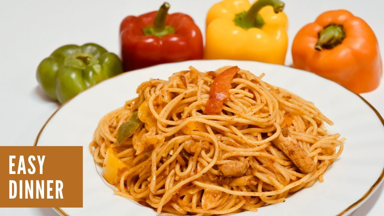 Chicken Vegetable Spaghetti | basic tomato spaghetti recipe | Belly up cooking. Chicken Vegetable Spaghetti | basic tomato spaghetti recipe | Belly up cooking.