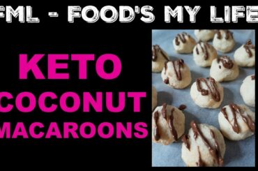 Keto Coconut Macaroons ❤️ Cooking with Bec