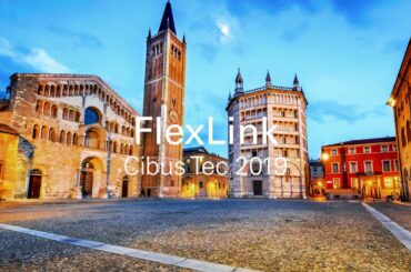 FlexLink at Cibus Tec 2019, Oct 23 to 25, Parma, Italy