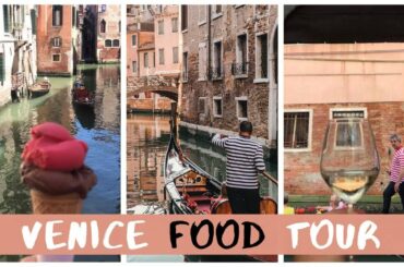 VENICE FOOD TOUR // DELICIOUS ITALIAN FOOD VLOG!