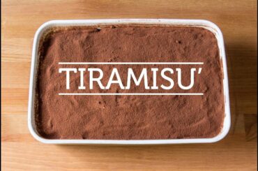 Italian TIRAMISU' - Original Italian recipe (2min)