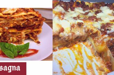 TASTY LASAGNA RECIPE | ITALIAN LASAGNA AL RAGU