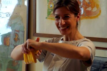 Oklahoma Gardening in Italy: Making Pasta