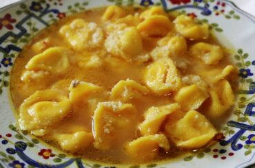 Pasta Grannies make cheese-filled cappelletti from Faenza