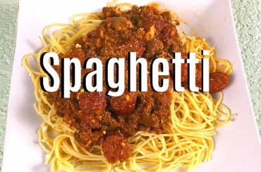 How to Make Spaghetti | Spaghetti in Tomato Sauce | Spaghetti Recipe