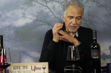 George the wine Guy Halloween HellHound Red Blend and Talamonti Tre Saggi Montepulciano