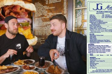 Trying Everything on the Menu at NYC’s Most Famous Burger Restaurant (Ft Brad Leone)