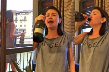 Angelica Panganiban Nalasing at Nagmaoy sa Hotel Room sa Italy! 😂 Laughtrip!