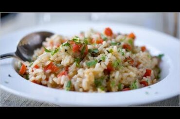 Creamy Red Rice Risotto/Rice Recipes - Italian Cuisine/Low Calorie Recipe" by ( Ruby Kitchen )