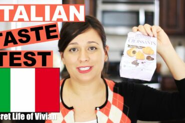 ITALIAN FOOD TASTE TEST #2 | ITALY | VIVIAN REACTS