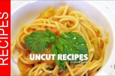 ☑️ Pasta with Yellow Tomato Sauce Recipe | Uncut Recipes