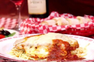 Buon Appetito Restaurant & Bar 🍷 ITALIAN CUISINE 🍝 ( CHICKEN PARMESAN OVER PASTA )