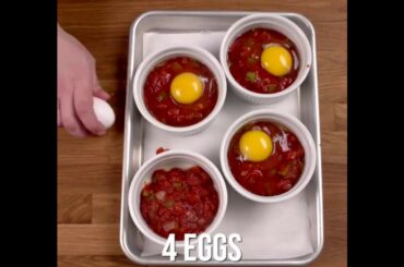 Breakfast Recipes Top Italian Baked Eggs