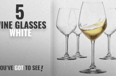 Best Wine Glasses White [2018]: Paksh Novelty Italian White Wine Glasses - 15 Ounce - Lead Free -