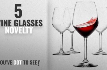 Best Wine Glasses Novelty [2018]: Paksh Novelty Italian Red Wine Glasses - 18 Ounce - Lead Free -