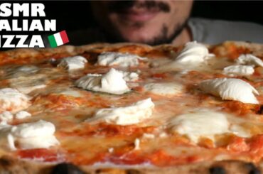 ASMR PIZZA MARGHERITA ITALIAN EATING SOUNDS | Collaboration With SaltedCaramel ASMR | MUKBANG ITA |