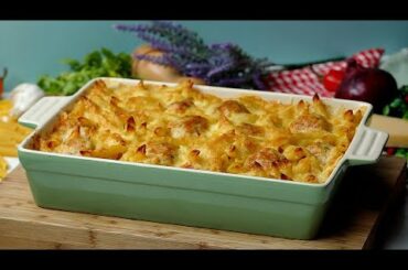 Chicken Cordon Bleu Pasta Bake Recipe