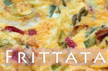 Pasta Frittata al Forno Recipe - Italian Baked Egg Dish - Egg Casserole 프리타타 만들기