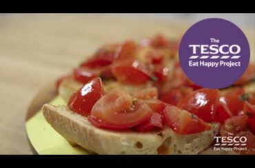 Brilliant bruschetta in 7 minutes - Eat Happy Project recipes for children