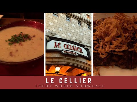DINING REVIEW: Le Cellier | Canada Pavilion in Epcot World Showcase DINING REVIEW: Le Cellier | Canada Pavilion in Epcot World Showcase