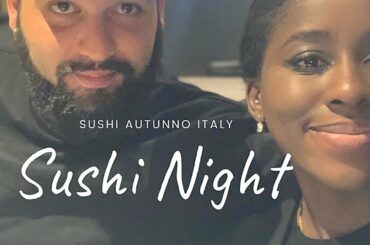 CHINESE FOOD IN ITALY 🇮🇹 SUSHI AUTUNNO ITALY