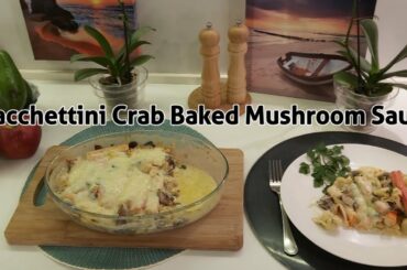 Sacchettini Crab Baked Mushroom Sauce Italiano Cucine|| Worldwide Recipe Italiano  Culinary Food