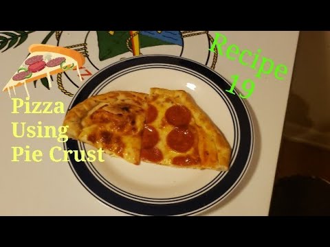 Recipe 19- Pizza ( Using Pie Crust ) Lenin's Kitchen 🍕🥧 Recipe 19- Pizza ( Using Pie Crust ) Lenin's Kitchen 🍕🥧
