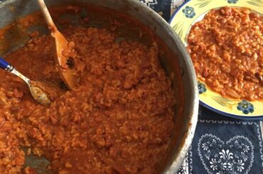 Discover rice & beans 'panissa' from northern Italy! | Pasta Grannies