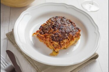 Aubergine parmigiana - the original Italian recipe