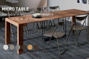 MICRO TABLE | Transformable Console Table to Dining Table!