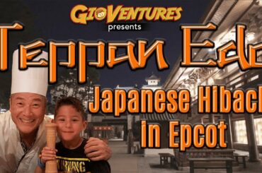 Teppan Edo at Epcot - Japanese Hibachi at Disney - Best Dining in Epcot