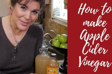 How to make Homemade Apple Cider Vinegar "with the Mother" - DIY Prepsteading