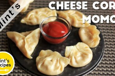 How To Make Veg Momos | Cheese Corn Momos Recipe in Hindi | Mintsrecipes-Ep-111