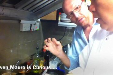 Italian Cuisine - Cooking Pasta With Cheese