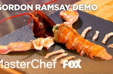 Gordon Ramsay Demonstrates How To Cook The Perfect Lobster | Season 7 Ep. 6 | MASTERCHEF