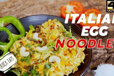 How To Make Italian Egg Noodles | Italian Food | Italian Cuisine | Quick Eats | Home Cooking | 4K