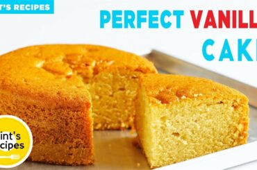 कुकर में बनाये ये वैनिला केक रेसिपी | Vanilla EGGLESS Cake Recipe In Pressure Cooker
