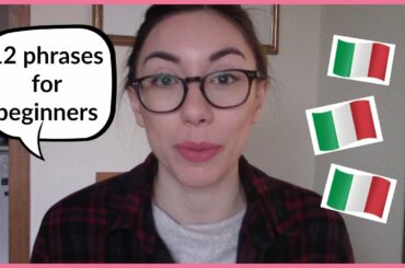 12 frasi italiane per principianti #LearnItalianwithLucrezia