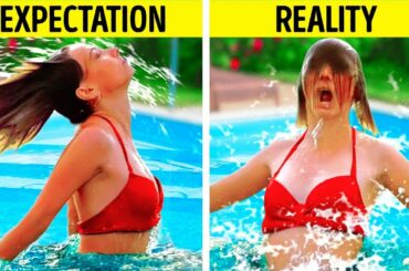 25 FUNNY SITUATIONS YOU'VE DEFINITELY BEEN IN || EXPECTATION VS REALITY