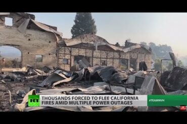 Kincade fire devastates CA wine country