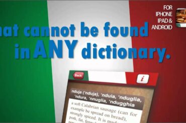 Italian Culinary Encyclopedia is Comprehensive Italian Cuisine Translation App!