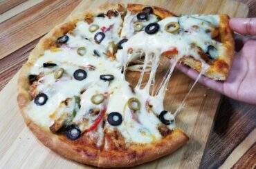 Jinsi ya kutengeneza pizza Bila ya kutumia oven + jinsi ya kupika pizza sauce - Mapishi rahisi