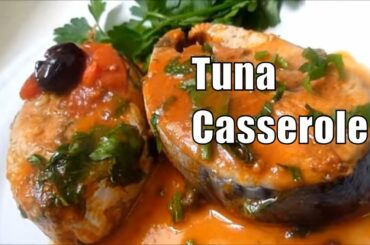 Tuna Casserole Fresh Fish Tuna Simple and Very Tasty Italian recipe #italianfood
