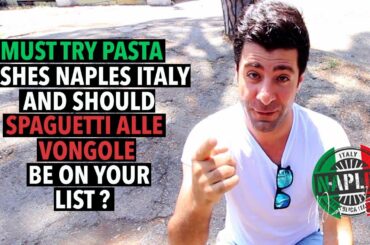 Most famous PASTA DISHES in ITALY