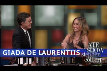Giada De Laurentiis And Stephen Are Cooking With Wine