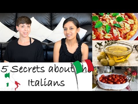 Five secrets about the Italians | Culture and Cuisine | Food and Nutrition Five secrets about the Italians | Culture and Cuisine | Food and Nutrition