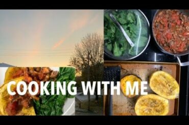 PRODUCTIVE fall day + plant-based cooking with me!